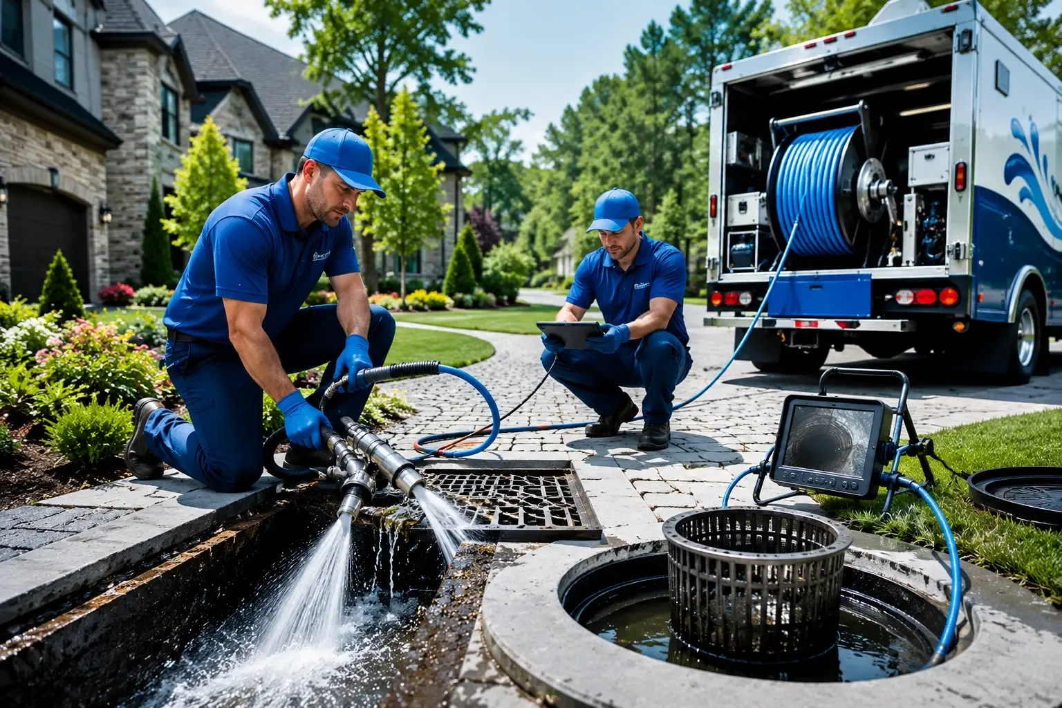 Local outdoor drain cleaning professionals in Chester, OK